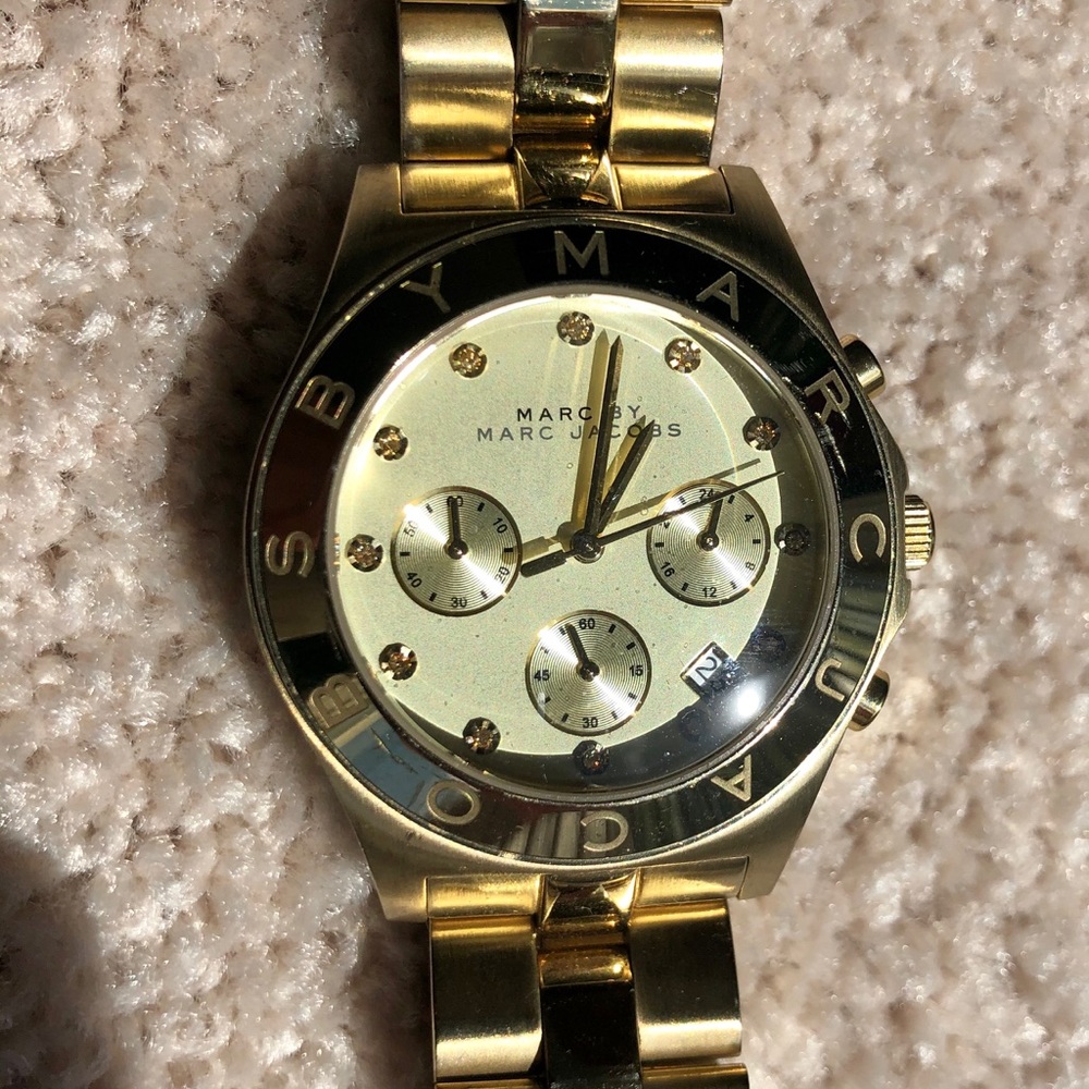 Marc by Marc Jacobs Women’s Gold Watch
